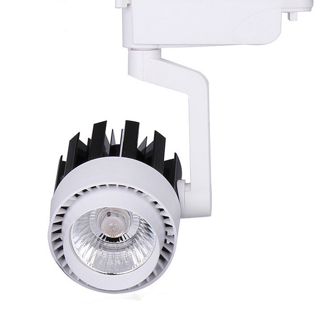 Светодиодный трековый светильник 30w COB-C8W 4000k 220v