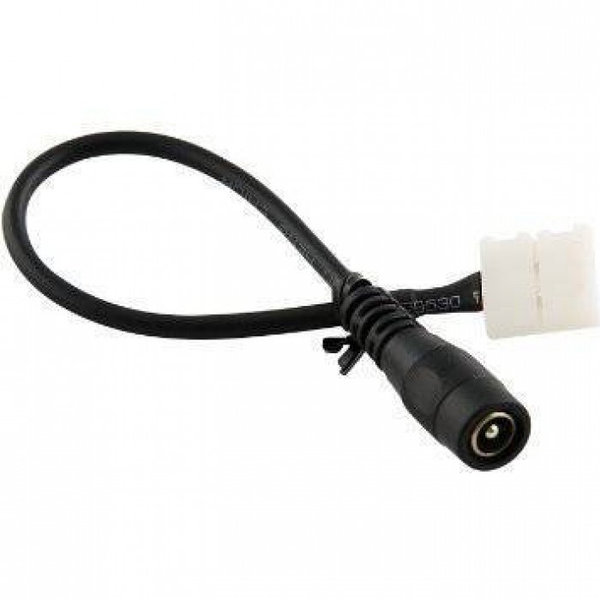 Коннектор для светодиодной ленты 2pin + штекер питания Power jack 2.1*5.5mm 