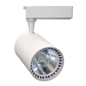 Светодиодный трековый светильник 30w (COB) C27 4000k Белый