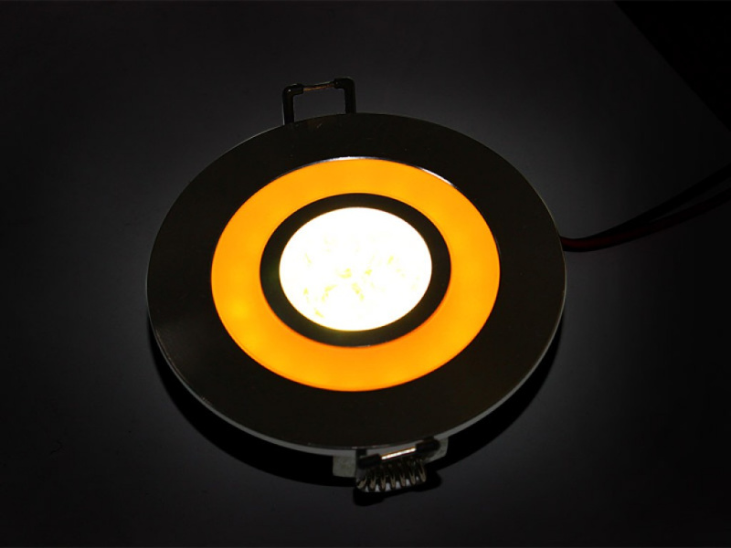 Светодиодный светильник для интерьера с внутренней подсветкой 3W