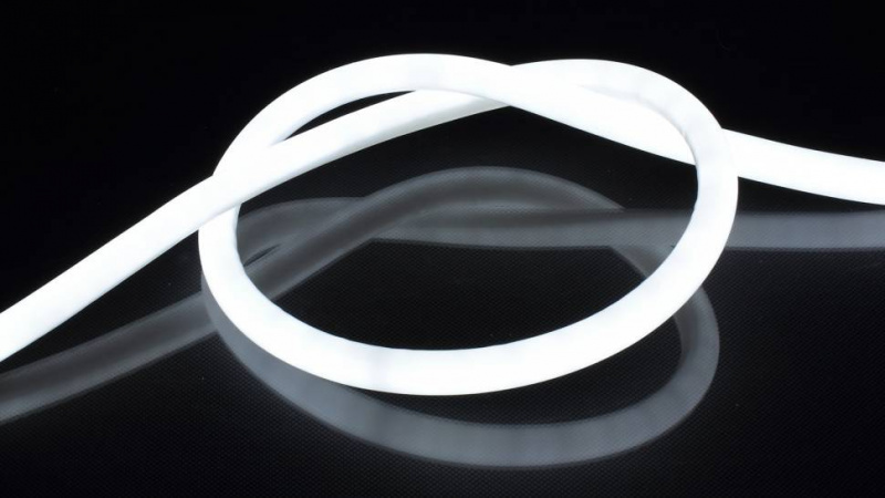 Светодиодный неон White "круглый" 14mm 220v 9w