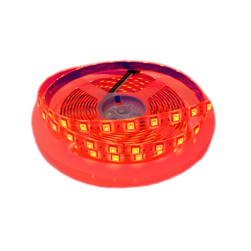 Светодиодная лента 12V 14.4W/m IP65 LED60 smd5050 "Красная"