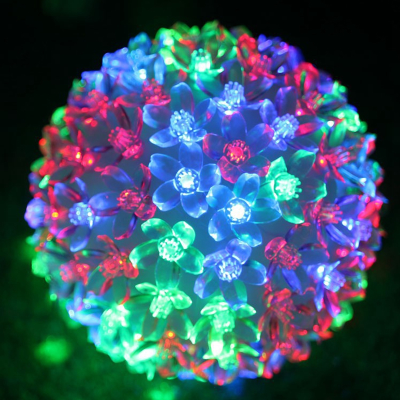 Гирлянда светодиодная Шар декоративный  LED RGB 20см