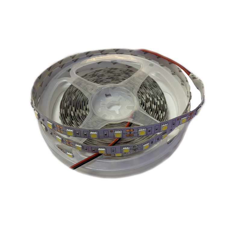 Светодиодная лента 12V 14.4W/m IP20 LED60 smd5050 6000k