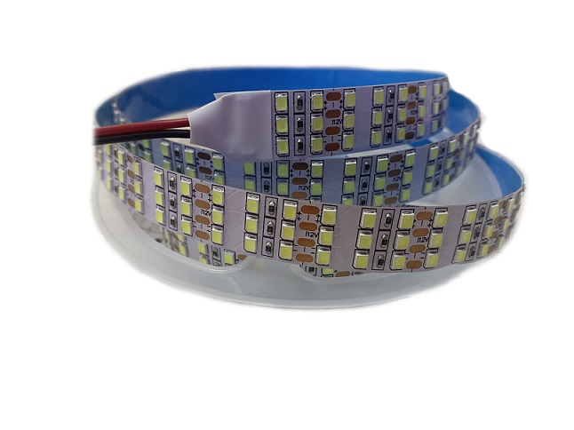 Светодиодная лента 12V 45W/m LED360 smd2835 6000k (3Ряда)