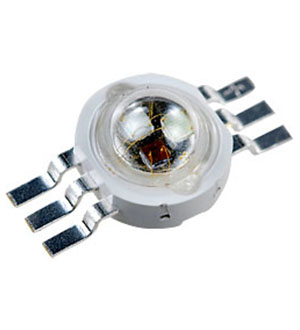 Мощный светодиод Epistar, 3W, RGB, 350 мА