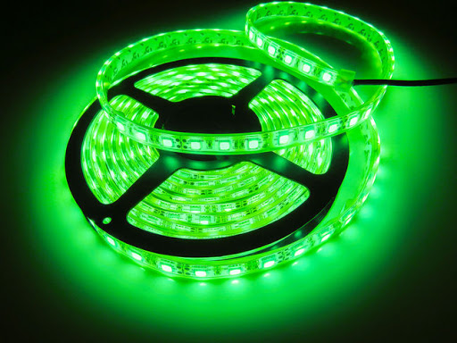 Светодиодная лента 12V 14.4W/m IP65 LED60 smd5050 "Зеленая"