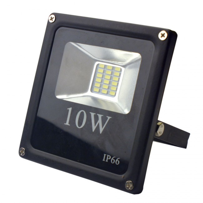 Светодиодный прожектор 10W 220V IP67 6500k Slim