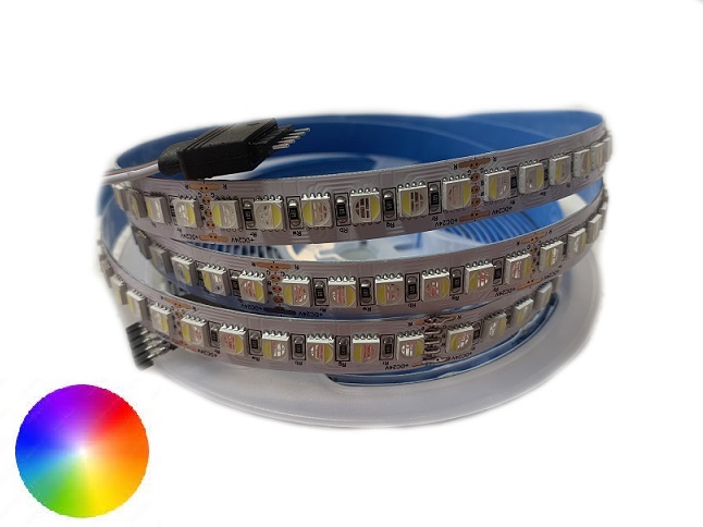 Светодиодная лента RGBW 24V 28W/m  LED120 smd5050 