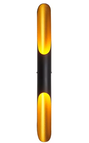 Настенный светильник светодиодный  (B9215) черный-золото 2*E27 220v