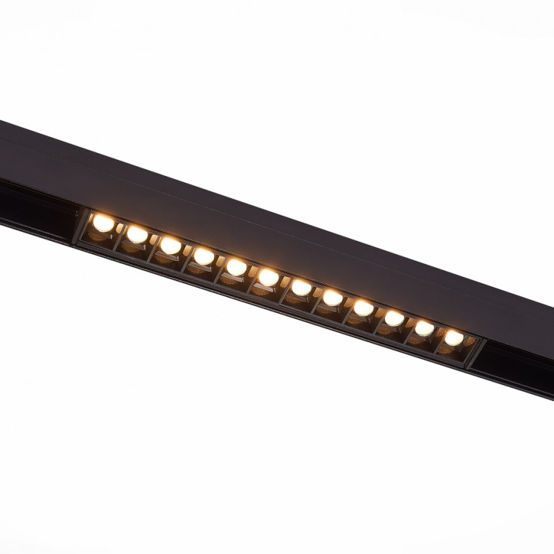 Светодиодный магнитный трековый линейный светильник 18w 48v (342*22mm)