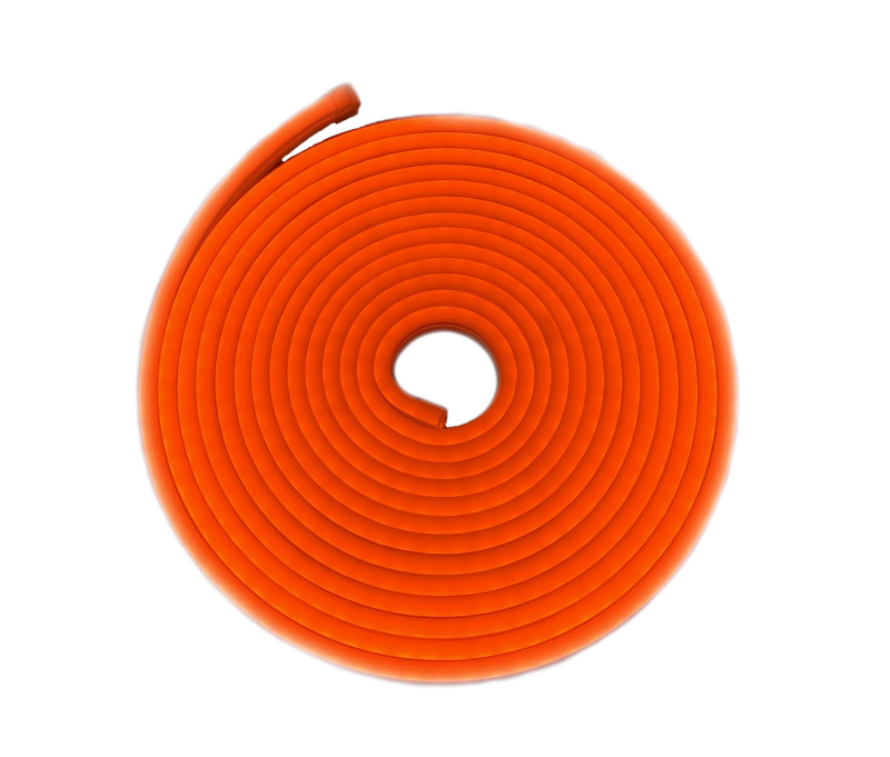 Светодиодный неон 12v, 12W/m, 6*12mm (Оранжевый) 