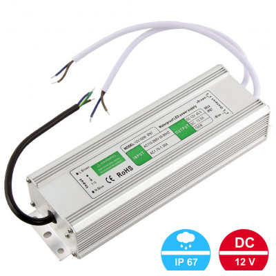 Блок питания 150w 12.5A 12V IP67