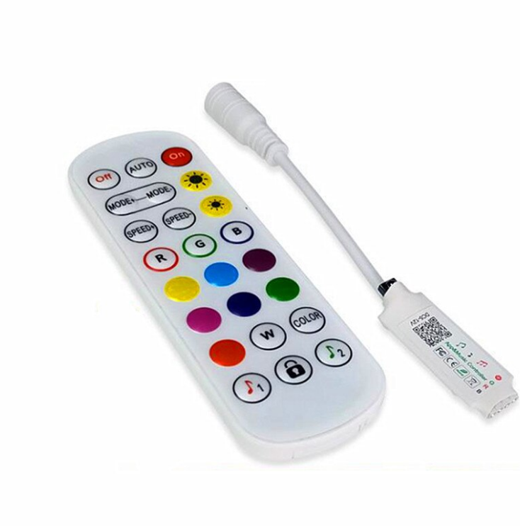 Контроллер для светодиодной ленты RGB 5-24v ИК WI-FI (музыкальный)