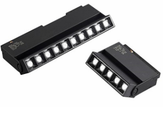 Светодиодный магнитный трековый светильник (поворотный) 6w 48v (118*22mm)