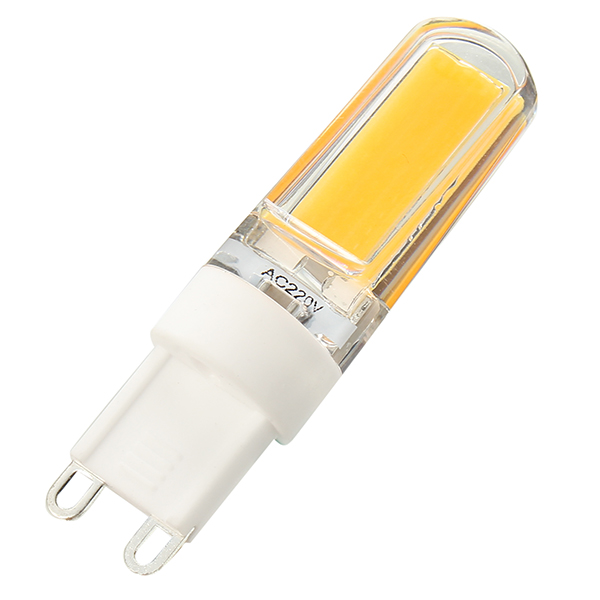 Светодиодная лампа G9 6w COB 220V 3000K Диммируемая