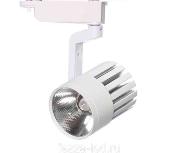 Светодиодный трековый светильник 30w DIY 013-30 4000k 220v